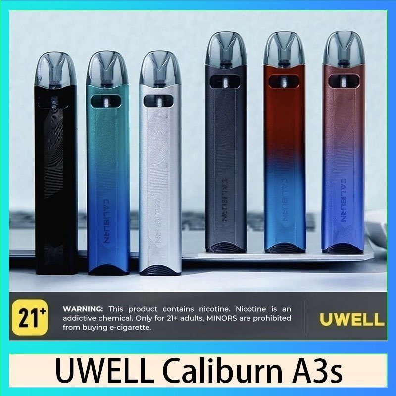 UWELL CALIBURN A3s UWELL Caliburn A3S咖哩棒A3S POD電子煙主機官網評價說明書
